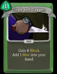 Cloak and Dagger card