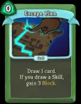 Escape Plan card