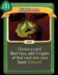 Nightmare card