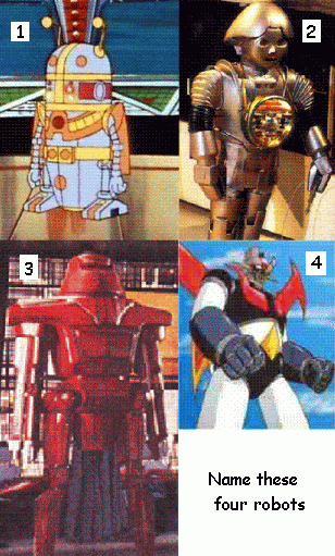 Name these robots