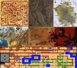 Video game maps